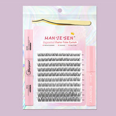 DIY Eyelash Extension Kit - Natural Cluster Lashes