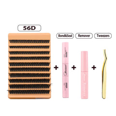 DIY Eyelash Extension Kit - Natural Cluster Lashes