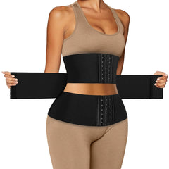 Phateey Waist Trainer for WomenSweat Shaper Waist Trimmer - Corset Tummy Shaper Slimming Trimmer Girdle
