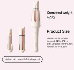 5-in-1 Negative Ion Automatic Hair Curler Set