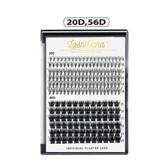 DIY Eyelash Extension Kit - Natural Cluster Lashes