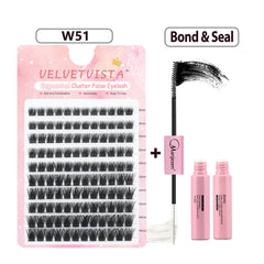 DIY Eyelash Extension Kit - Natural Cluster Lashes