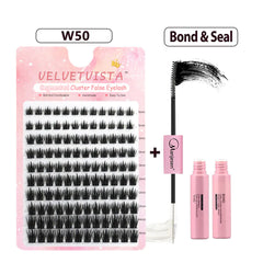 DIY Eyelash Extension Kit - Natural Cluster Lashes