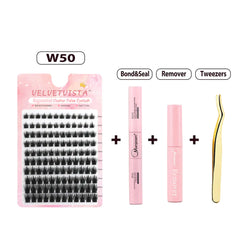 DIY Eyelash Extension Kit - Natural Cluster Lashes