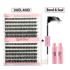 DIY Eyelash Extension Kit - Natural Cluster Lashes