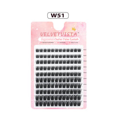 DIY Eyelash Extension Kit - Natural Cluster Lashes