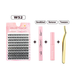 DIY Eyelash Extension Kit - Natural Cluster Lashes