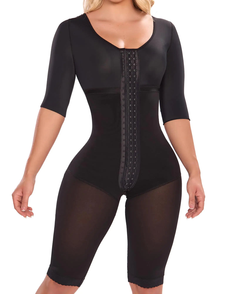 SHAPE CONCEPT Faja 372: Fajas Colombianas Moldeadoras Full Body Faja Body Shaper for Women High Compression Shapewear Black